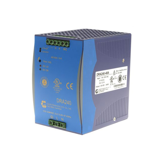 Chinfa DIN ��܉����尲�b�Դ DRA240-48A  240W, 5Aݔ�� 48V dc