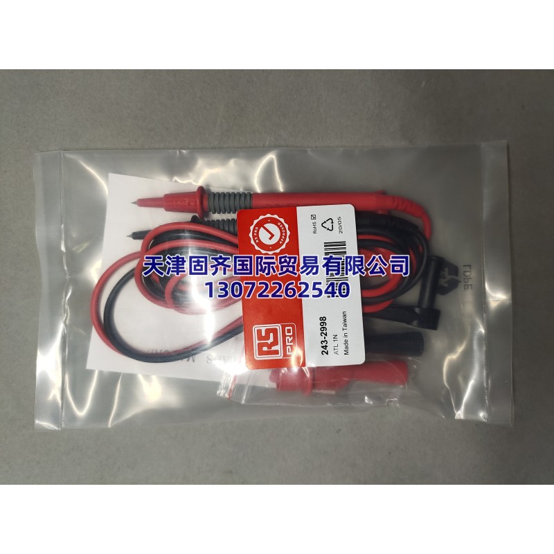 243-2998-RS PRO, �f�ñ�����, �{�~�A��ֱ�ǲ��^, 1.2m, 10A�~����� �yԇ�����׼�